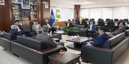 دیدار مدیر عامل شرکت تایدواتر خاورمیانه با مدیرکل سازمان بنادر و دریانوردی استان هرمزگان